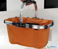 订单折叠购物篮广告礼品篮子 创新设计，户外生活新选择